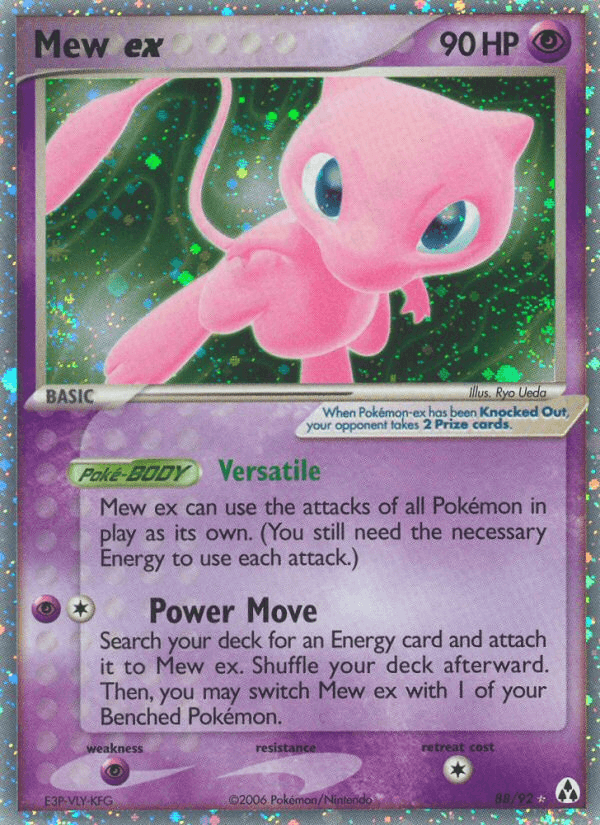 Carta Pokémon Mew ex 88