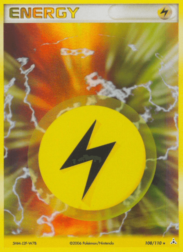 Carta Pokémon Lightning Energy 108