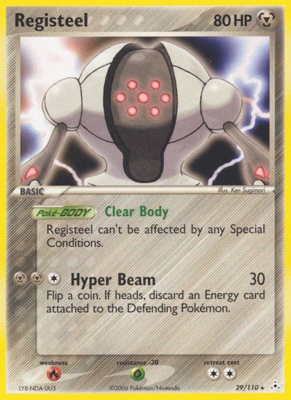 Carta Pokémon Registeel 29