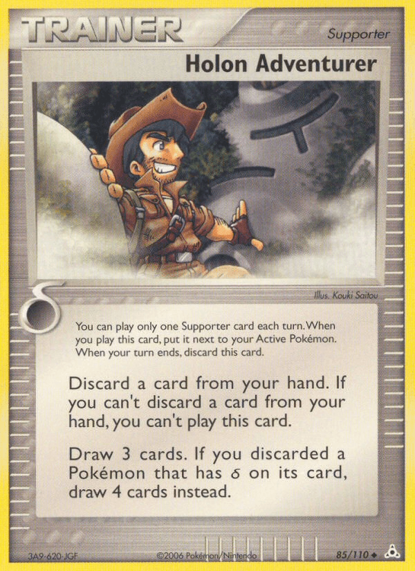 Carta Pokémon Holon Adventurer 85