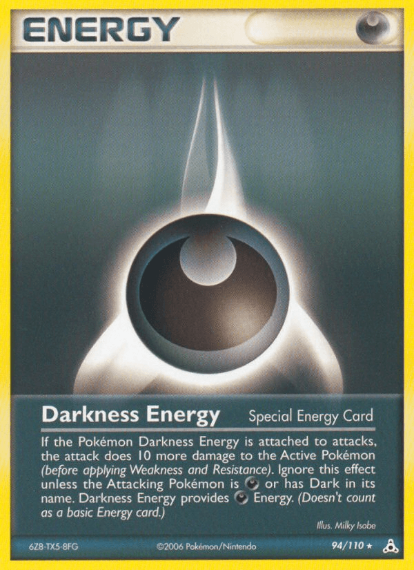 Carta Pokémon Darkness Energy 94