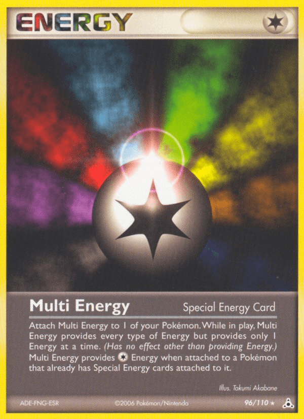 Carta Pokémon Multi Energy 96