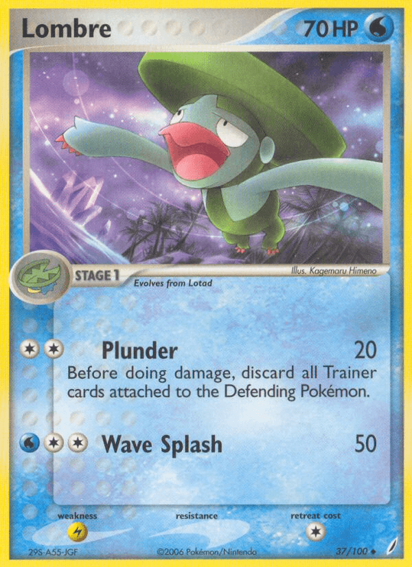 Carta Pokémon Lombre 37