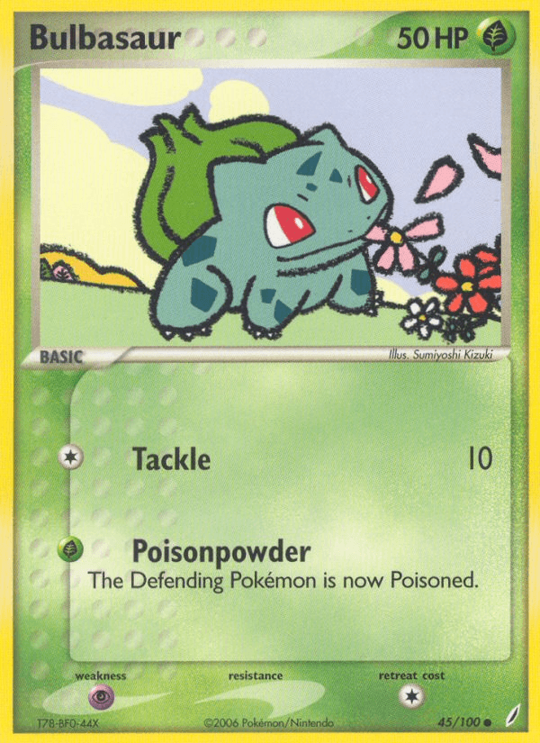 Carta Pokémon Bulbasaur