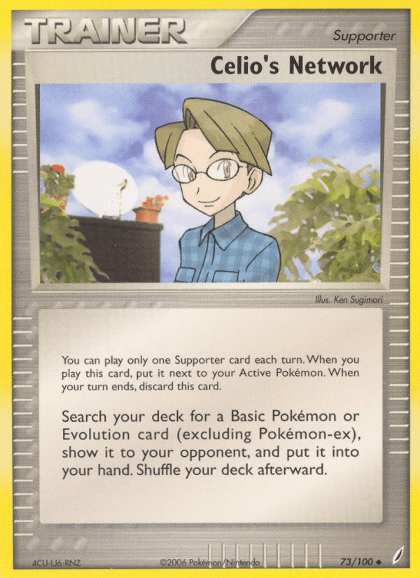 Carta Pokémon Celio's Network 73