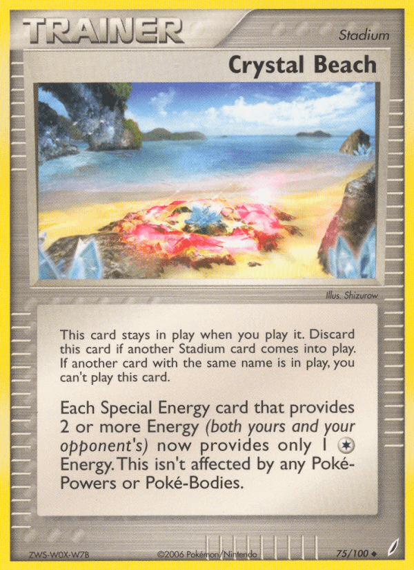 Carta Pokémon Crystal Beach 75