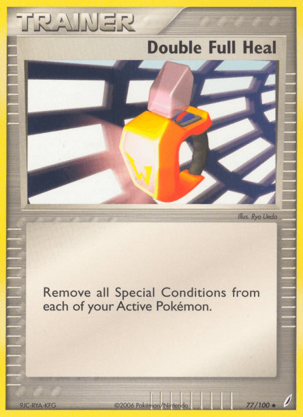 Carta Pokémon Double Full Heal 77