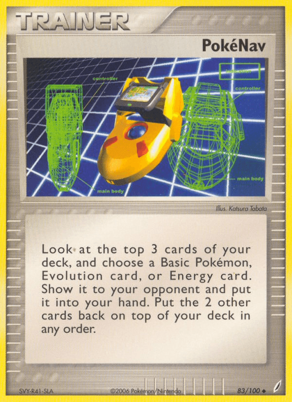 Carta Pokémon PokéNav 83