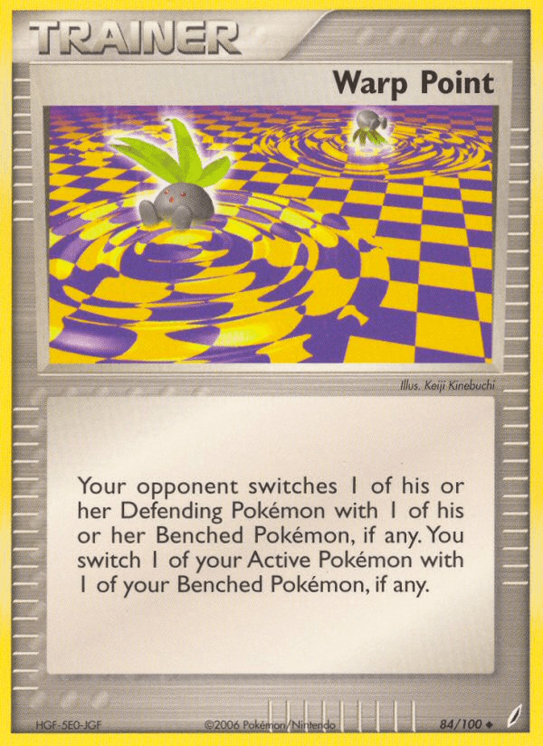 Carta Pokémon Warp Point 84