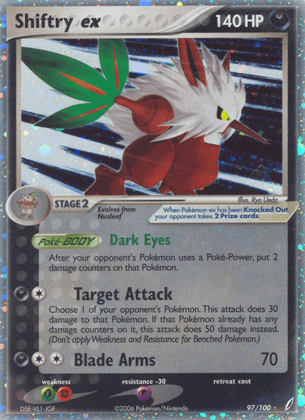 Carta Pokémon Shiftry ex 97