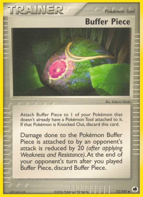 Carta Pokémon Buffer Piece 72