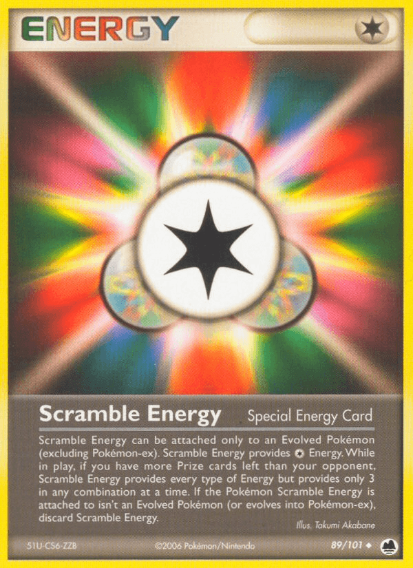 Carta Pokémon Scramble Energy 89