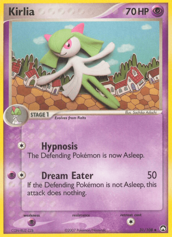 Carta Pokémon Kirlia 31