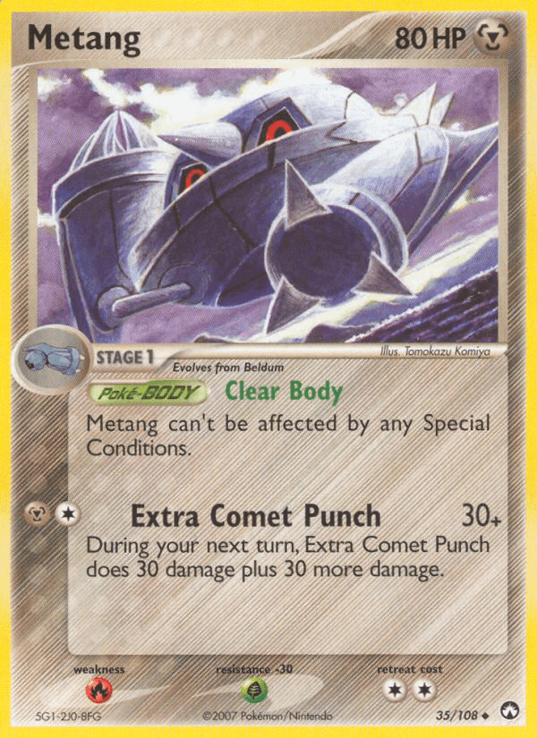 Carta Pokémon Metang 35