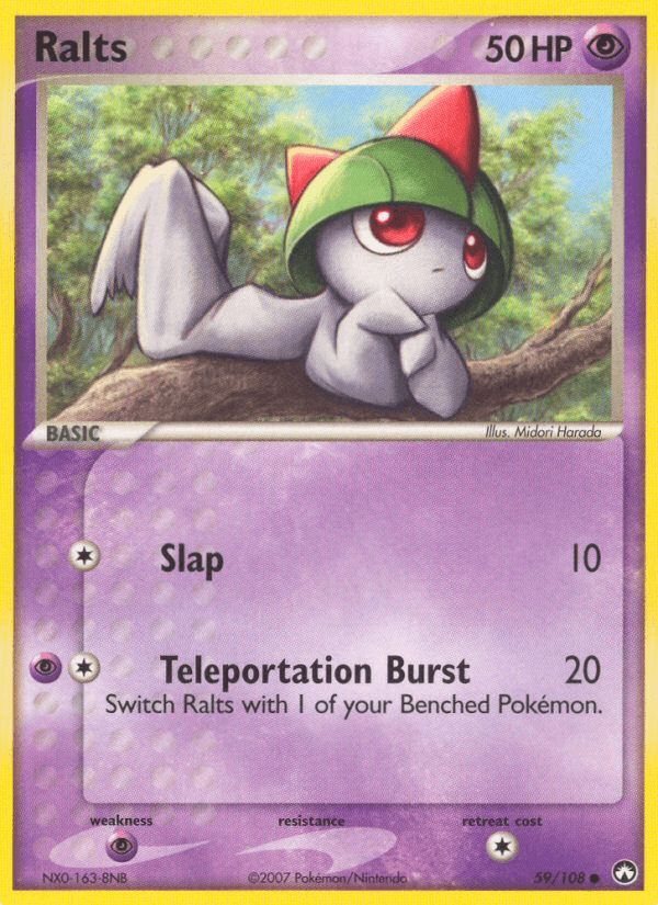 Carta Pokémon Ralts