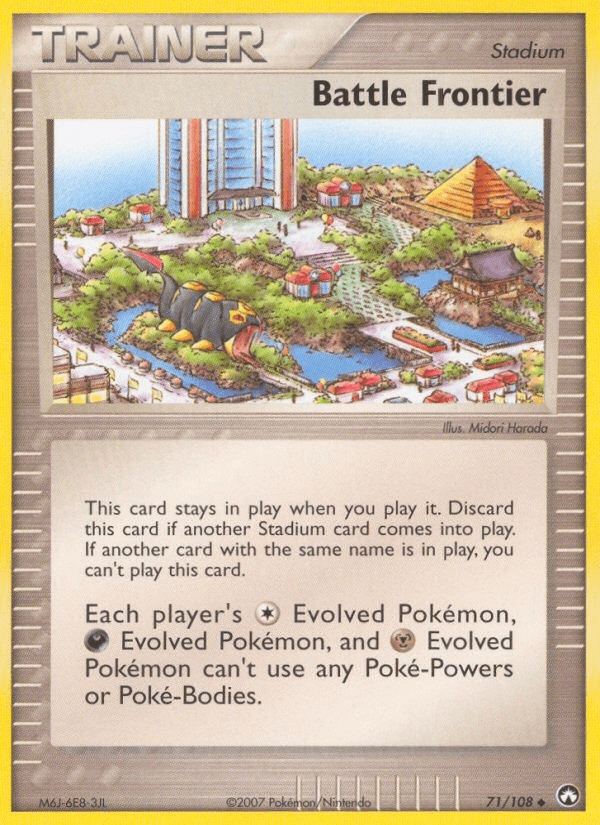 Carta Pokémon Battle Frontier 71