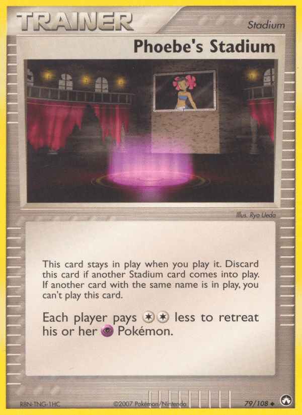 Carta Pokémon Phoebe's Stadium 79