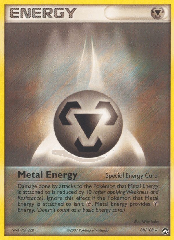 Carta Pokémon Metal Energy 88