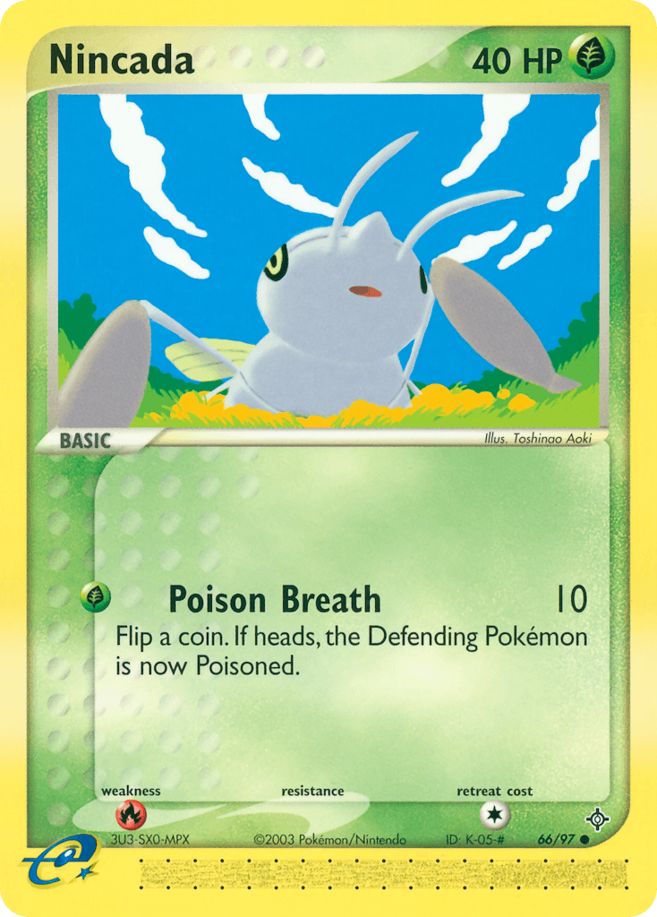 Carta Pokémon Nincada 66