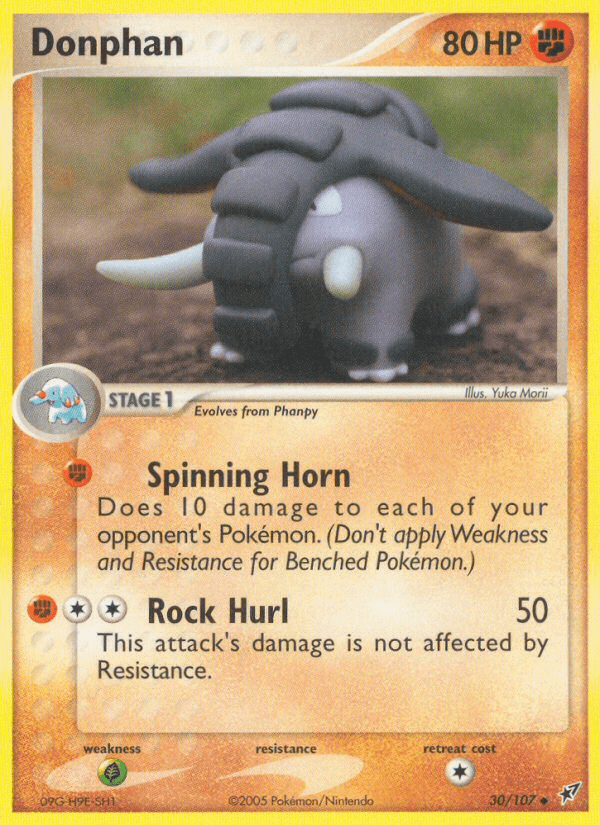 Carta Pokémon Donphan 30
