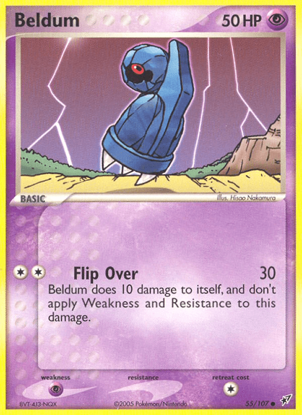 Carta Pokémon Beldum 55