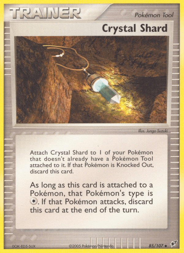 Carta Pokémon Crystal Shard 85