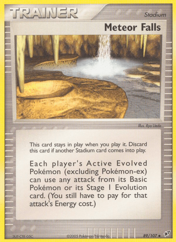 Carta Pokémon Meteor Falls 89