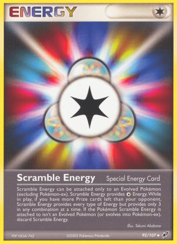 Carta Pokémon Scramble Energy 95