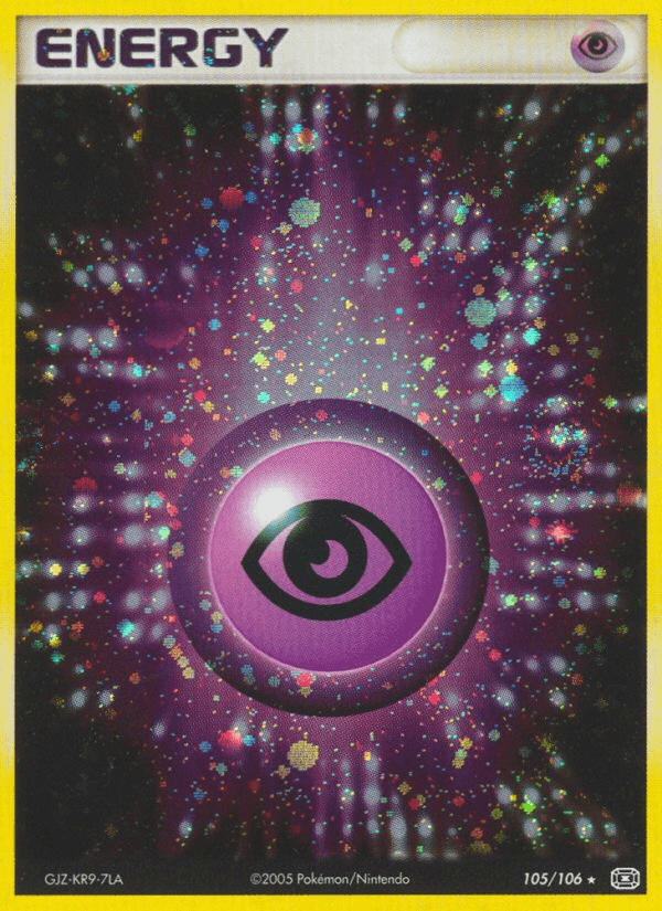 Carta Pokémon Psychic Energy 105 de Emerald