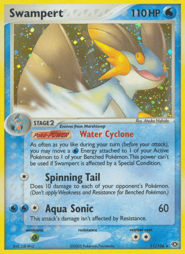 Carta Pokémon Swampert 11