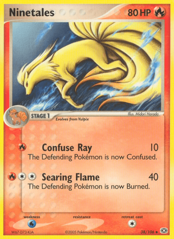 Carta Pokémon Ninetales 38