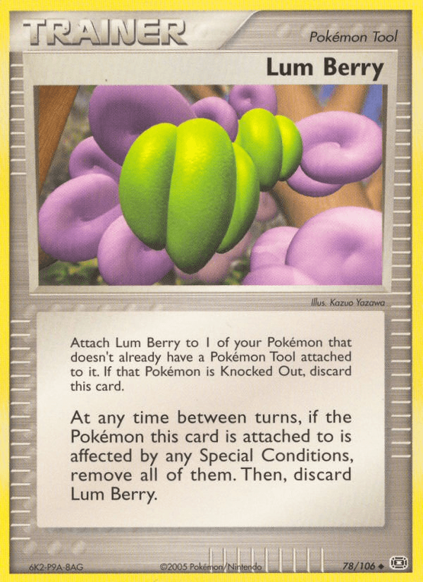 Carta Pokémon Lum Berry 78