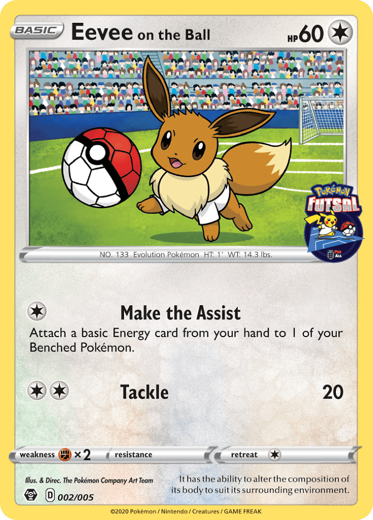 Carta Pokémon Eevee on the Ball 2