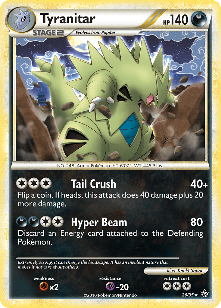 Carta Pokémon Tyranitar