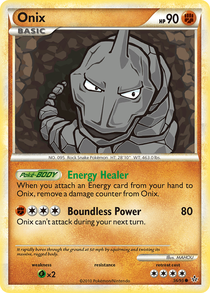 Carta Pokémon Onix