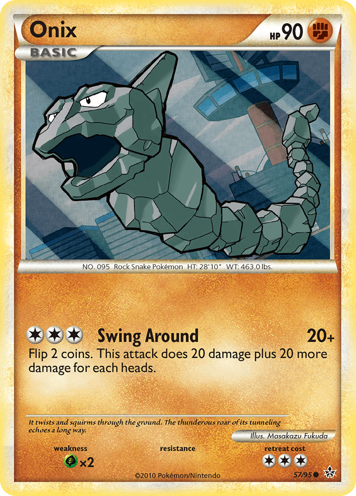 Carta Pokémon Onix