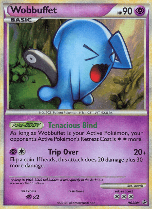 Carta Pokémon Wobbuffet HGSS04