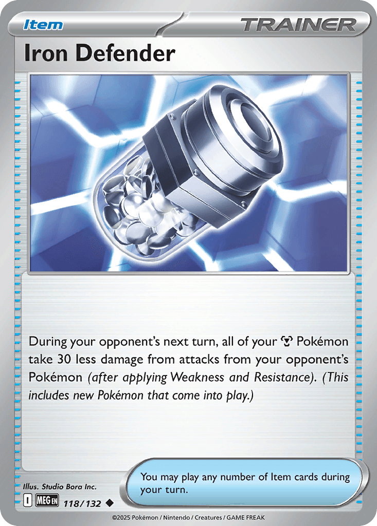 Carta Pokémon Iron Defender 118