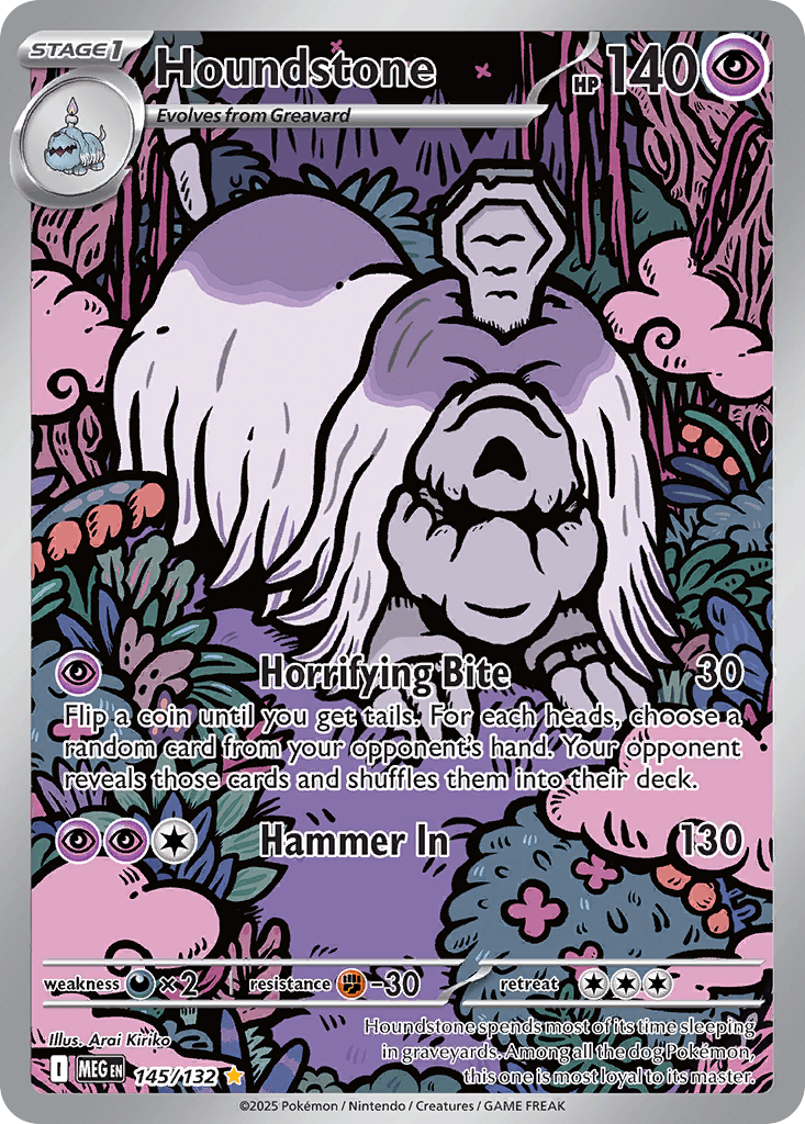 Carta Pokémon Houndstone