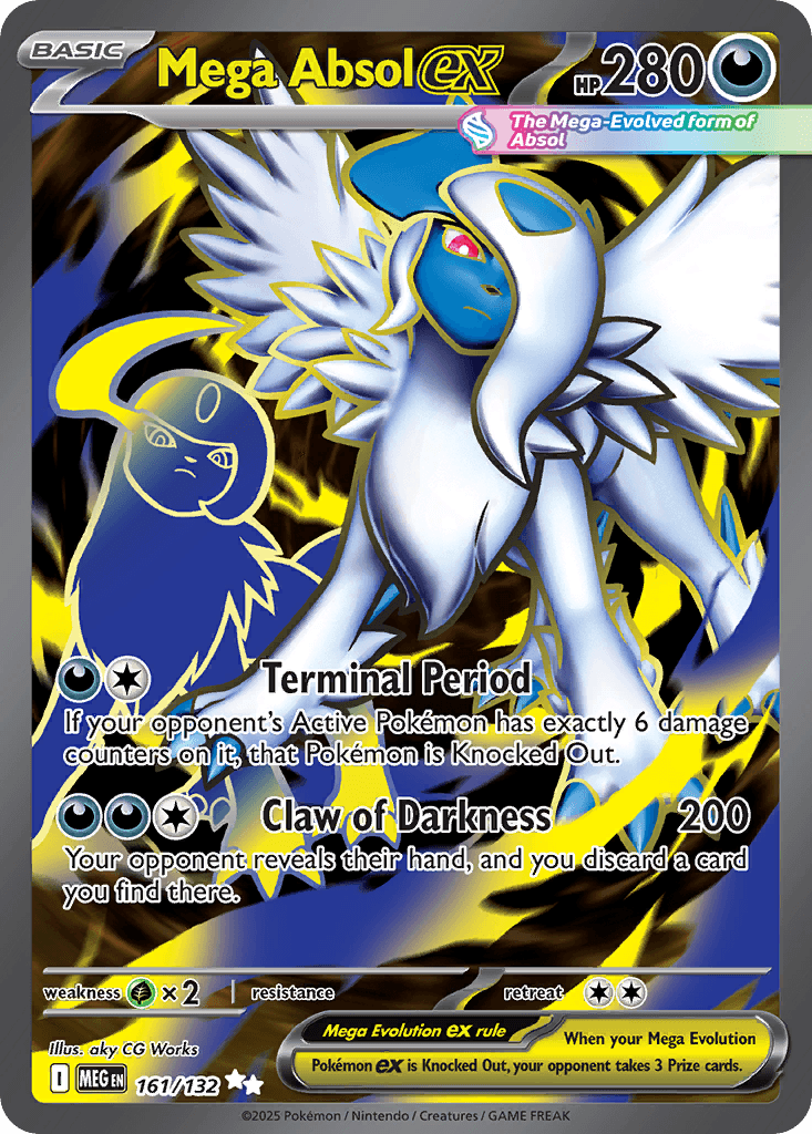Carta Pokémon Mega Absol ex