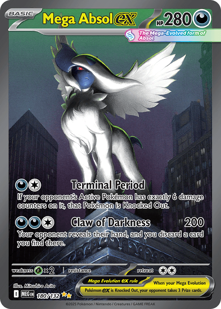 Carta Pokémon Mega Absol ex