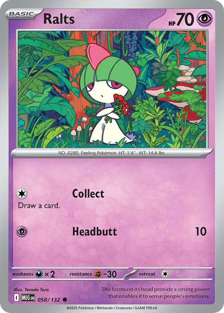 Carta Pokémon Ralts