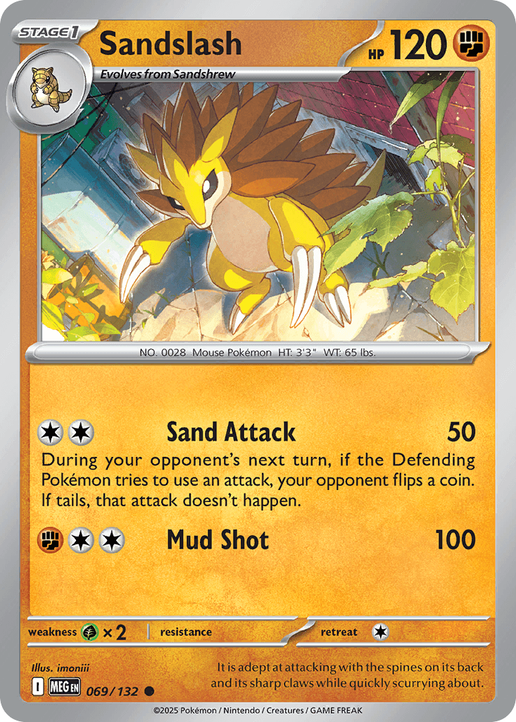 Carta Pokémon Sandslash