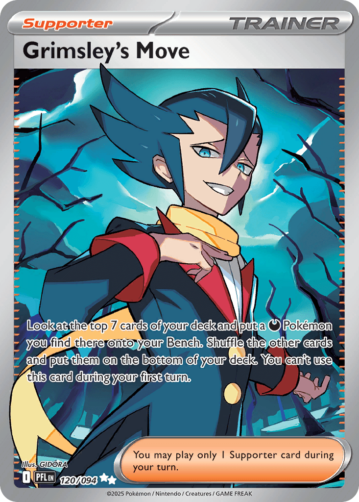 Carta Pokémon Grimsley's Move 120
