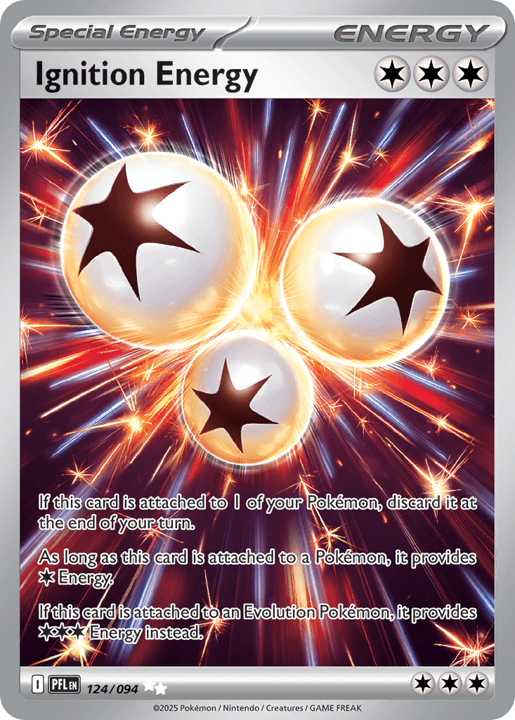 Carta Pokémon Ignition Energy 124