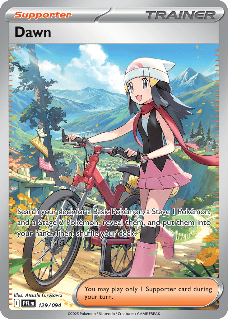 Carta Pokémon Dawn 129
