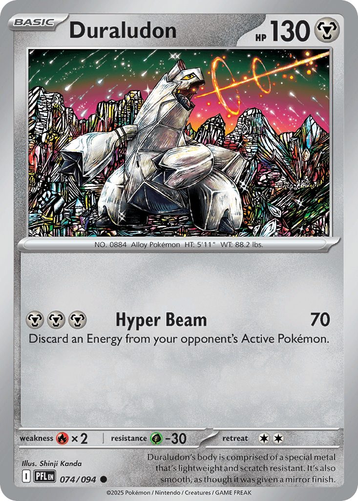 Carta Pokémon Duraludon 74