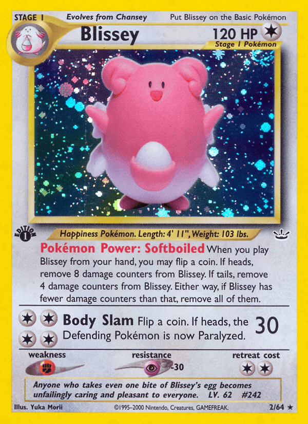 Carta Pokémon Blissey 2