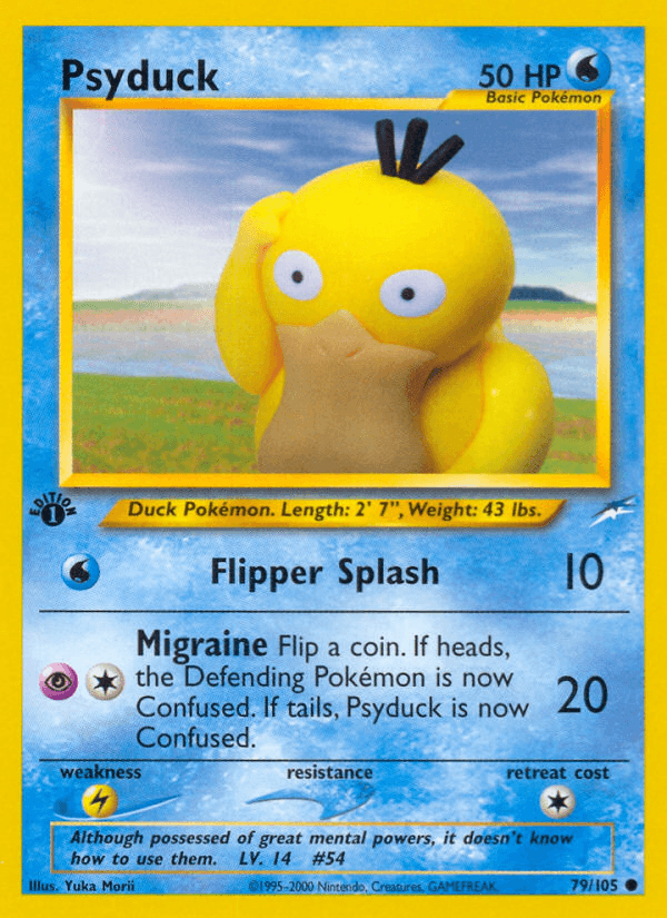 Carta Pokémon Psyduck