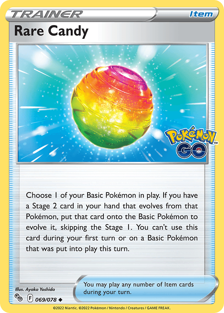 Carta Pokémon Rare Candy 69